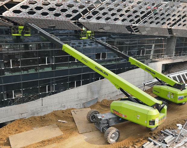 文體中心幕墻安裝